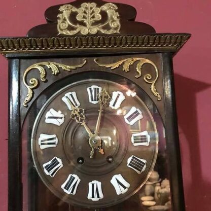 ANTICO OROLOGIO A PENDOLO  Epoca '800 - immagine 2