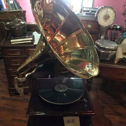 Grammofono con tromba HIS MASTER'S VOICE - immagine 6