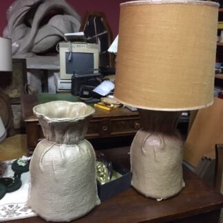 Lampada con baseforma sacchetto +Vaso sacchetto