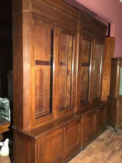Antica librerie in  rovere del '800 - immagine 2