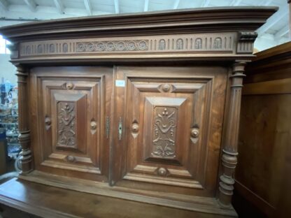 Antica credenza eclettica in legno Fine '800 - immagine 5