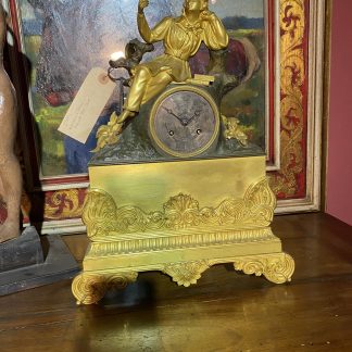 Orologio in bronzo  dorato Epoca ‘800
