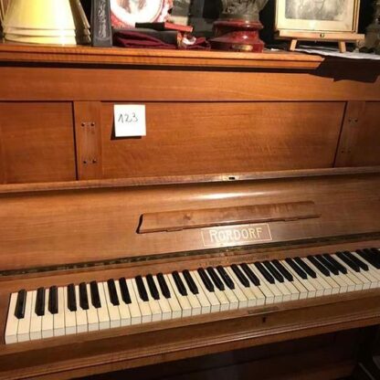 Pianoforte antico verticale noce - immagine 5