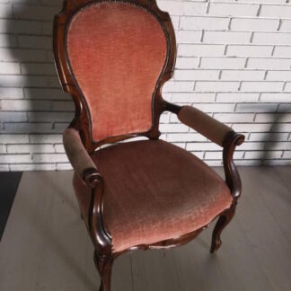 Poltrona per salotto in stile Luigi Filippo