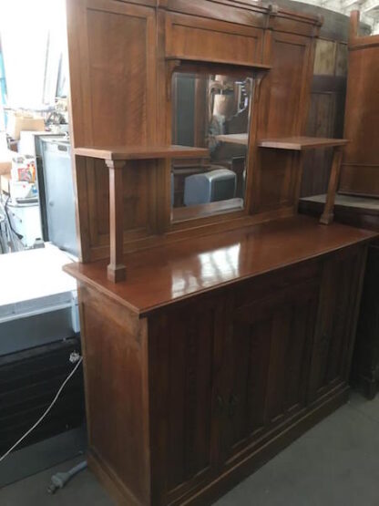 Credenza con specchio centrale