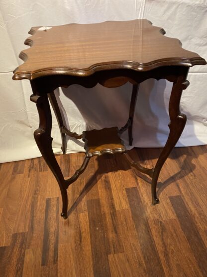 Tavolino in legno di mogano in stile eclettico - immagine 5