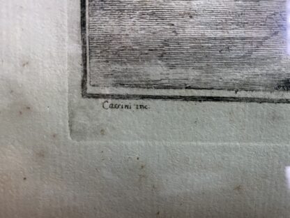 3 stampe originali a bulino del'700  “Cassini“ - immagine 2