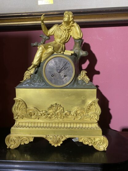 Orologio in bronzo  dorato Epoca ‘800 - immagine 5
