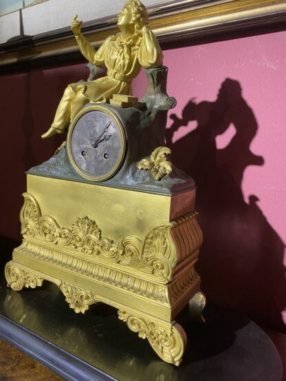 Orologio in bronzo  dorato Epoca ‘800 - immagine 6