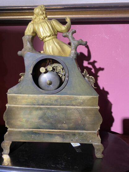 Orologio in bronzo  dorato Epoca ‘800 - immagine 7