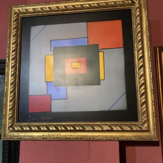 Affascinante dipinto moderno del XX secolo