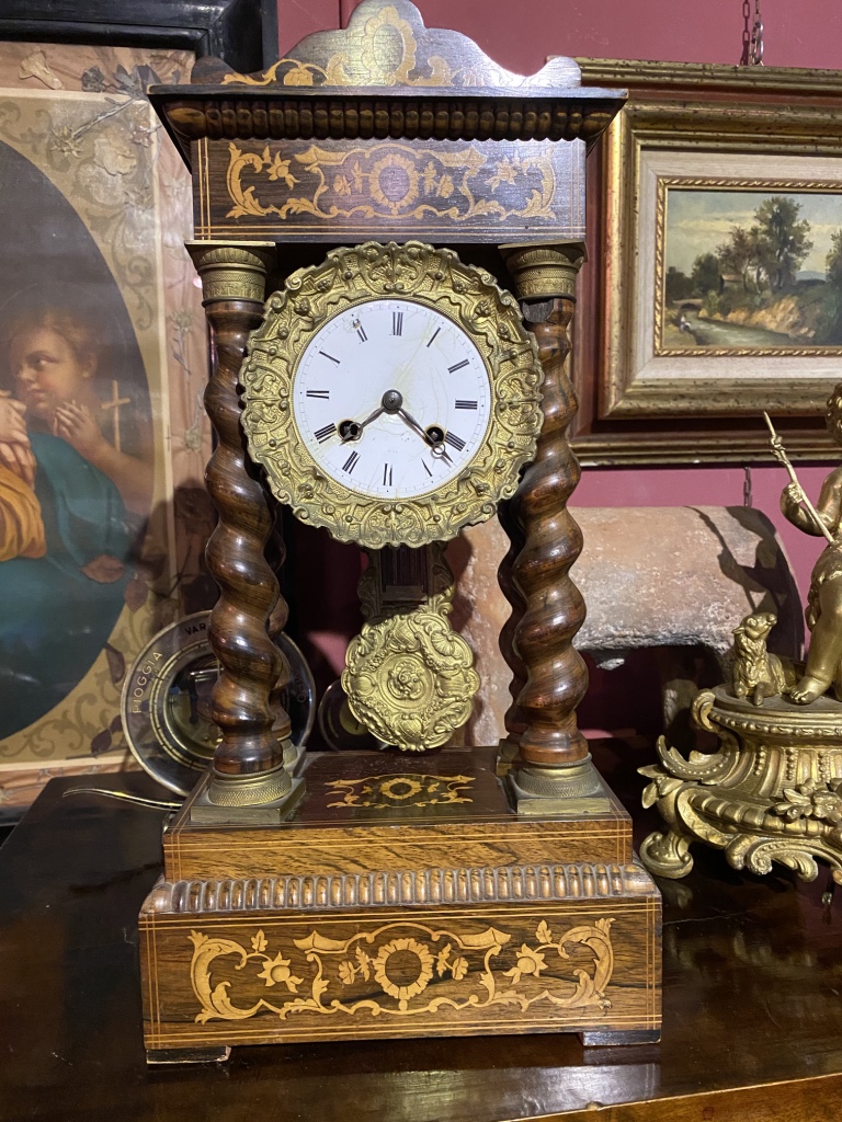 Antico Orologio Pendola Parigina Antichita Foresti