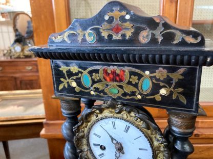 Antico orologio a pendolo portico francese - immagine 3