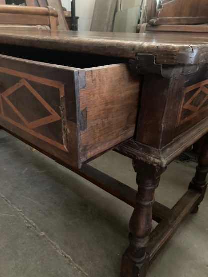 Antico Tavolo Scrivania   del '600 - immagine 8