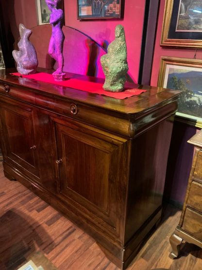 Grande Credenza Antica Cappuccina in Noce - immagine 2
