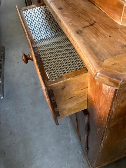 Antica credenza  in legno  del XIX secolo - immagine 5