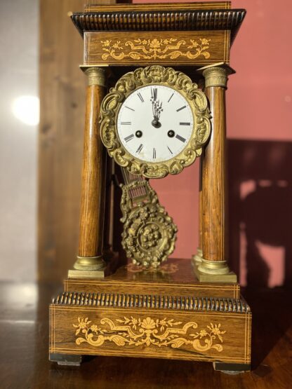 Antico orologio a pendolo a portico/tempi - immagine 5