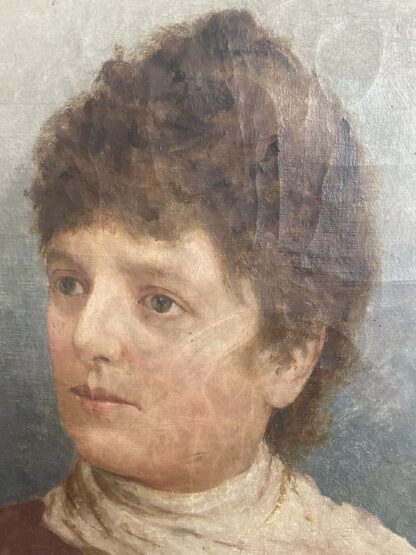 Scuola Italiana (XIX) - Ritratto di donna - immagine 4