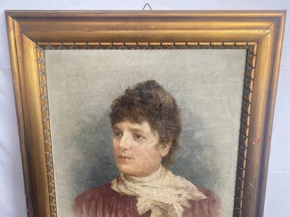 Scuola Italiana (XIX) - Ritratto di donna - immagine 6