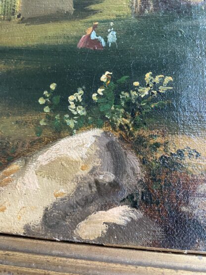 Giuseppe Canella (Verona, 1788 – Firenze, 1847) - " Paesaggio lagunare" - immagine 8