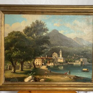Giuseppe Canella (Verona, 1788 – Firenze, 1847) - " Paesaggio lagunare"