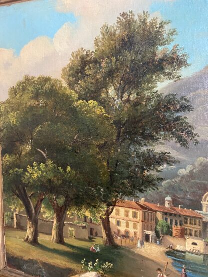 Giuseppe Canella (Verona, 1788 – Firenze, 1847) - " Paesaggio lagunare" - immagine 5