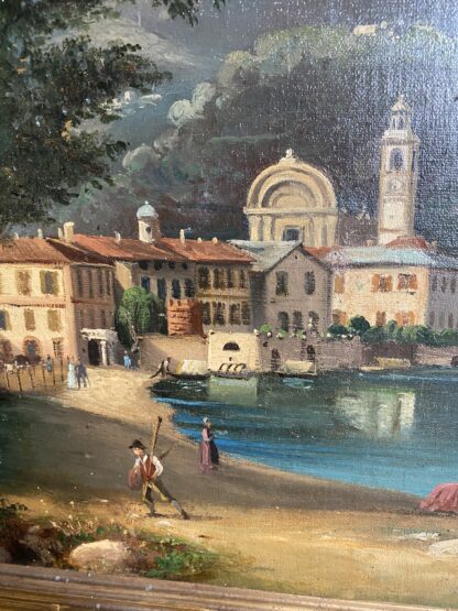 Giuseppe Canella (Verona, 1788 – Firenze, 1847) - " Paesaggio lagunare" - immagine 4