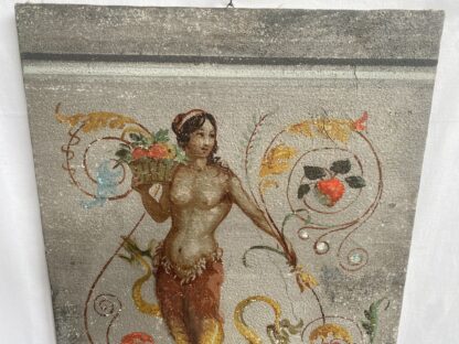 Affresco - Epoca ‘700 - Pannello - Tela - immagine 4