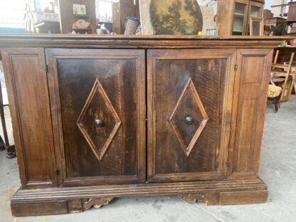 Antica credenza in noce XVII secolo - immagine 4