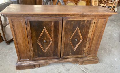 Antica credenza in noce XVII secolo - immagine 2