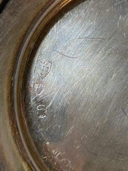 Servizio da caffè  in argento  e porcellana - immagine 8