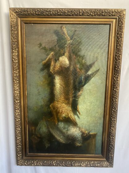 Dipinto olio su tela  "natura morta"   firmato  A.Poloni  e datato 1921