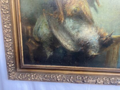 Dipinto olio su tela  "natura morta"   firmato  A.Poloni  e datato 1921 - immagine 9