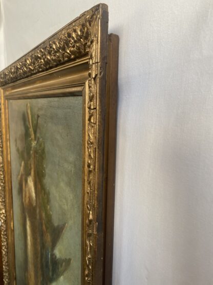 Dipinto olio su tela  "natura morta"   firmato  A.Poloni  e datato 1921 - immagine 7