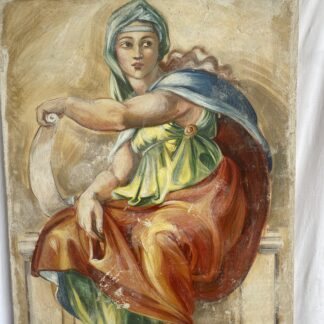 Grande Affresco strappo a muro