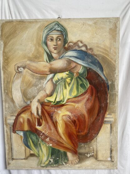 Grande Affresco strappo a muro
