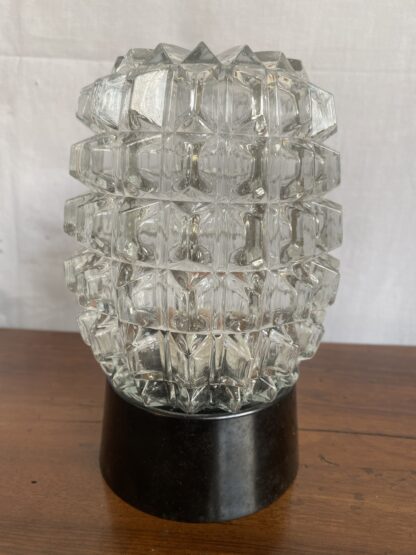 Lampade da soffitto vintage in porcellana nera, anni '50 - immagine 7