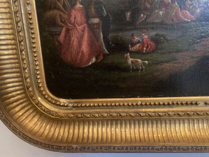 Bellissima coppia di quadri francesi " Scene di genere" di inizio XIX secolo - immagine 6