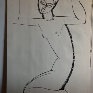 Stampa in edizione limitata "Cariatide" di Modigliani
