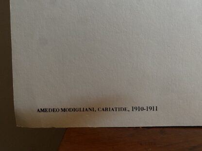 Stampa in edizione limitata "Cariatide" di Modigliani - immagine 6