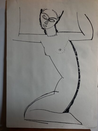 Stampa in edizione limitata "Cariatide" di Modigliani - immagine 4