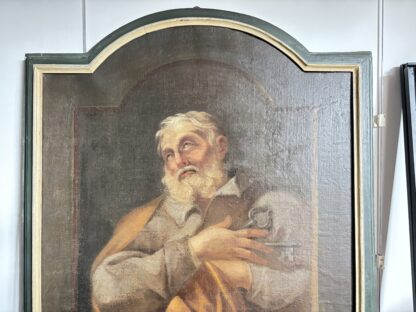 Grande dipinto religioso del XVII secolo,  S. PETRU - immagine 5