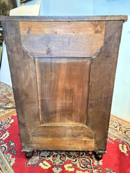 Antico inginocchiatoio Impero legno noce - immagine 9