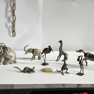 Figure in miniatura in argento