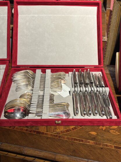 CALEGARI - Servizio di posate (75) - .800 argento - immagine 12