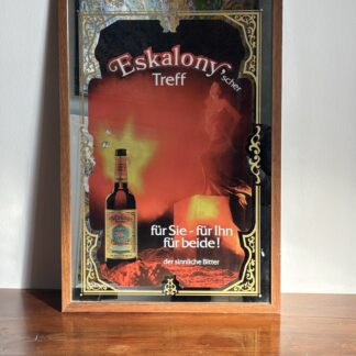 Specchio Da Bar / Pub Pubblicitario Da Collezione