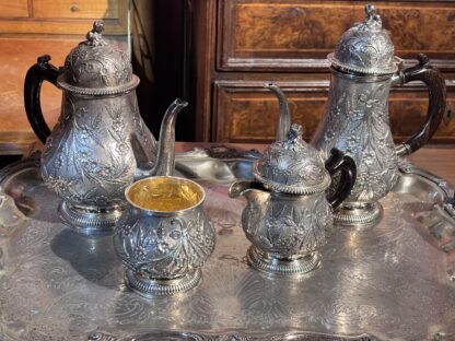 Servizio da Caffè in argento 800
