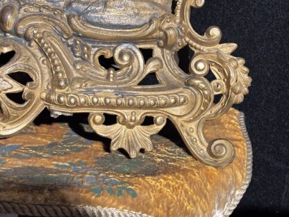 Orologio francese in antimonio fine '800 - immagine 7