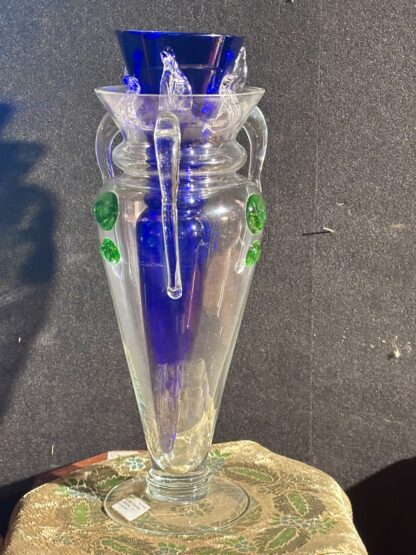 Vaso in vetro "Amelia" di Borek Sipek per Driade, 1990 - immagine 3