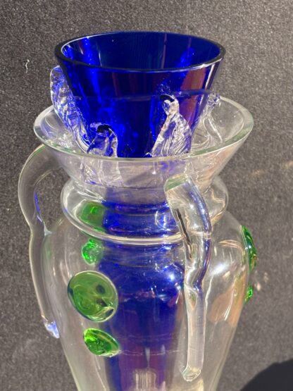 Vaso in vetro "Amelia" di Borek Sipek per Driade, 1990 - immagine 6